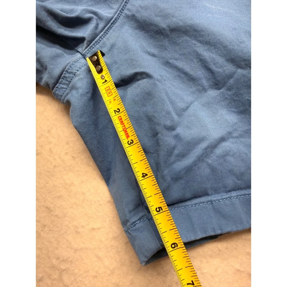 Gap Mens XXL Blue Drawstring Elastic Waist Casual Chino Shorts